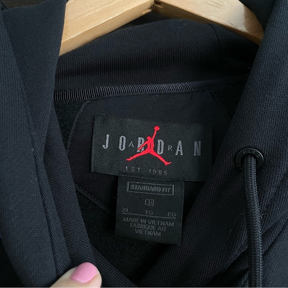 JORDAN Paris Saint Germain PSG Black Hoodie - Picture 6 of 7